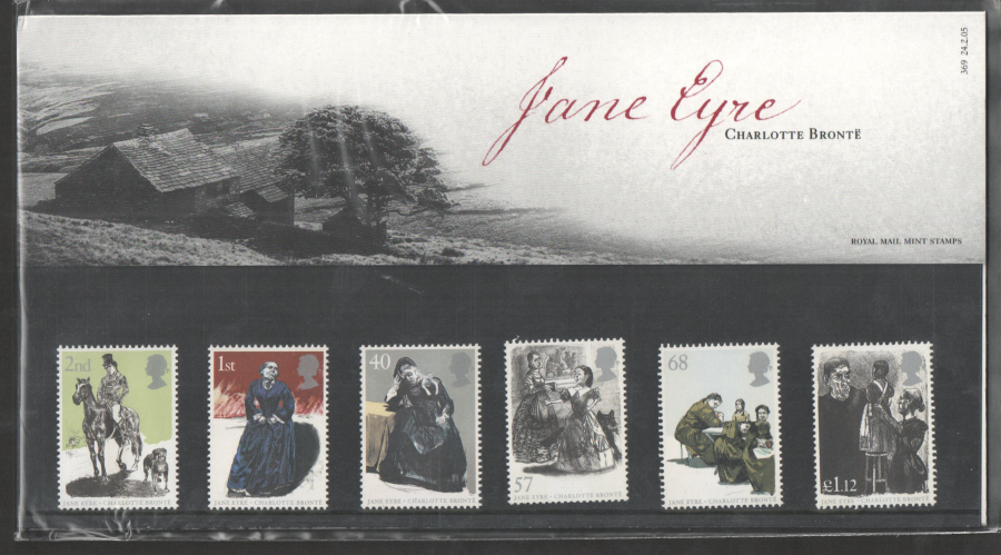 (image for) 2005 Jane Eyre Royal Mail Presentation Pack 369 - Click Image to Close